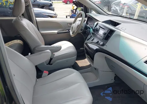 2014 Toyota Sienna L V6 7 Passenger from USA, damaged, VIN 5TDZK3DCXES450220